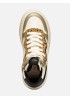 GEOX LAQUINNY ΠΑΙΔΙΚΑ SNEAKERS ΑΝΑΤΟΜΙΚΑ ΧΡΥΣΑ  J56M3B054AJC1M2U 